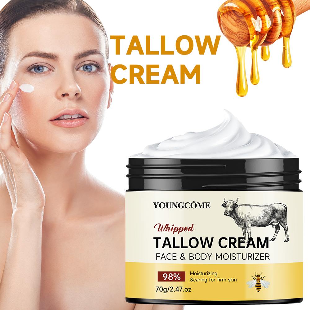 Anti-Aging Face Cream - ​ ビーフタロー ペースト 深く保湿するハニーバーム ブライトニング しわ除去