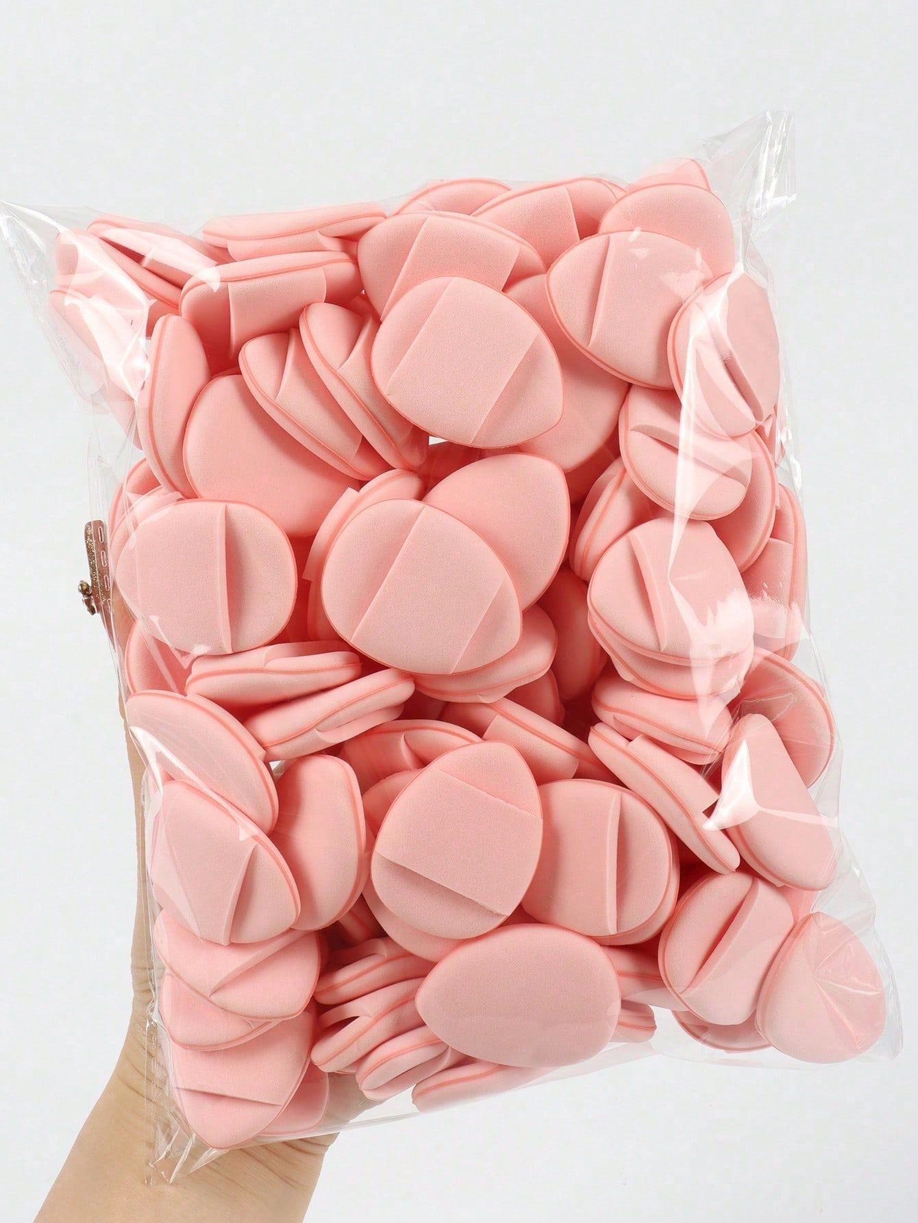 Beauty Makeup Blender - 10/30/100個入りフィンガーチップクッションパウダーパフ、ラテックスフリー、リキッドファンデーション、ルースパウダー、コンシーラーなどに適しています。
