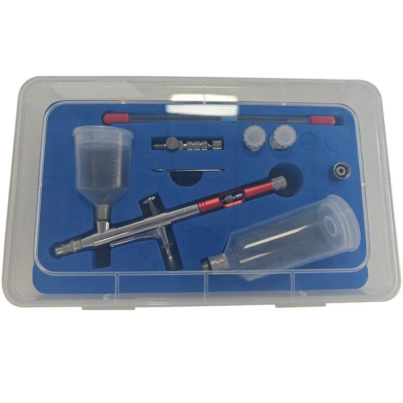 Makeup Beauty Set - HD131エアブラシセット酸素注入器エアポンプエアブラシネイルアートメイクアップモデルカラーリングケーキ美容塗装エアブラシ