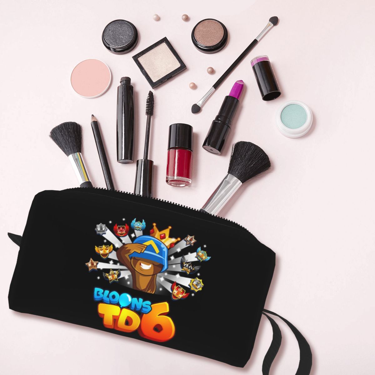 Beauty Makeup For Kids - ブルーンズ Td 6 子供用メイクアップバッグ 化粧品オーガナイザー トイレタリー化粧品バッグ