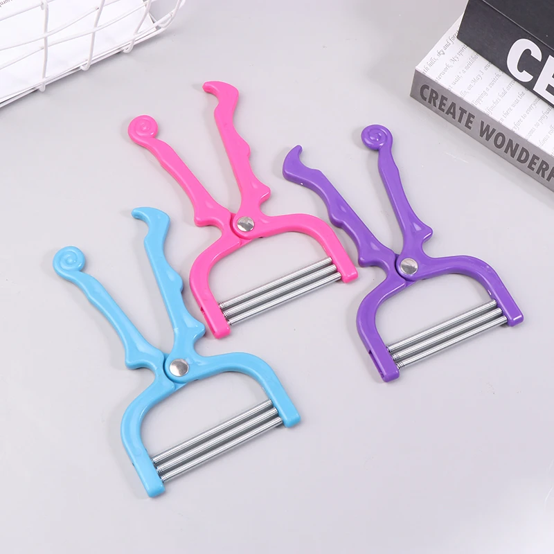 Beauty Hair Makeup - 女性用脱毛器ミニ顔の毛リムーバー安全なハンドヘルドスプリングスレッディングフェイスデフェザーラー頬眉毛DIYメイクアップ美容ツール