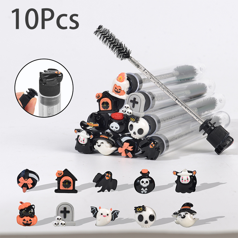 10本入り ハロウィンマスカラワンド チューブ付き スポーキ - Beauty Halloween Makeup のレビューと価格
