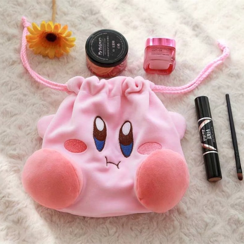 カービィの収納袋女性漫画アニメフィギュア化粧バッグかわいいバ - Beauty Makeup Women のレビューと価格