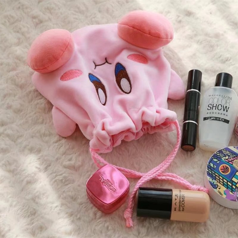 カービィの収納袋女性漫画アニメフィギュア化粧バッグかわいいバ - Beauty Makeup Women のレビューと価格