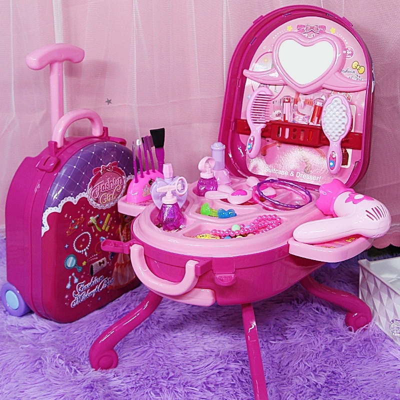 かわいいキッズ模造家族ごっこ遊びセットメイクアップテーブル子 - Beauty Makeup For Kids のレビューと価格