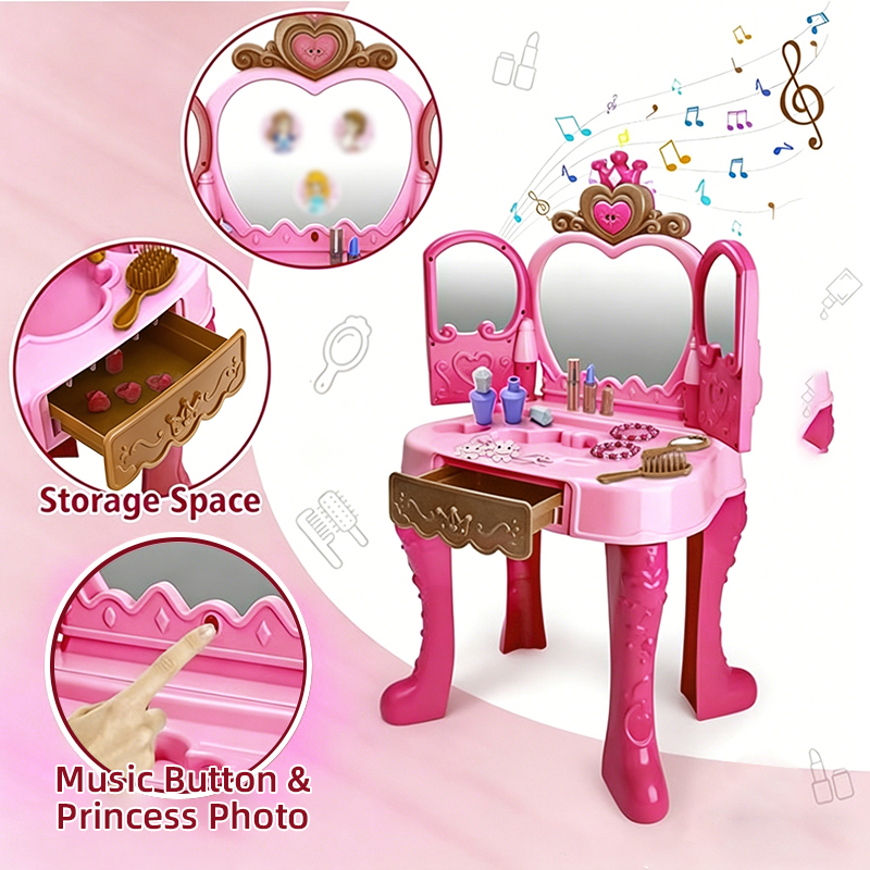 女の子向けメイクアップおもちゃ 女性の職業ごっこ遊びおもちゃ - Beauty Makeup For Kids のレビューと価格