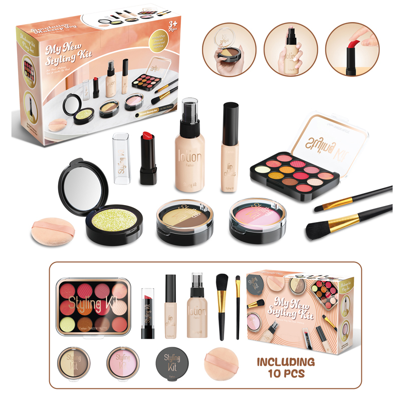 10 個シミュレーションガールビューティープレイ化粧品セット - Beauty Makeup For Kids のレビューと価格