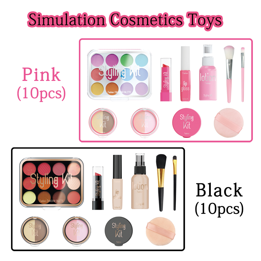 10 個シミュレーションガールビューティープレイ化粧品セット - Beauty Makeup For Kids のレビューと価格