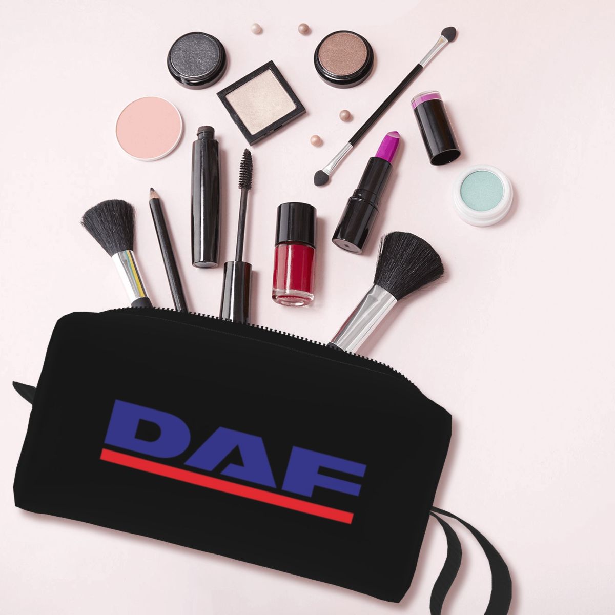 DAF レッドデザイン ベストロゴ メイクアップバッグ 化粧 - Beauty Makeup Logo Design のレビューと価格