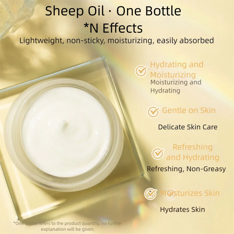 アンチエイジング羊油保湿剤 90 グラム水分補給フェイスクリ - Anti-Aging Face Cream のレビューと価格
