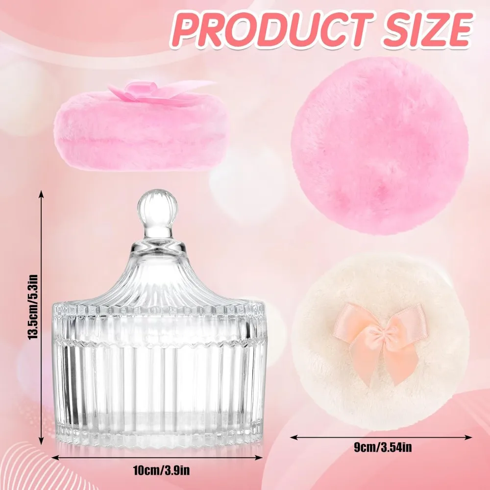 3 個のメイクアップオーガナイザーセットベルベットパウダーパ - Beauty Makeup Blender のレビューと価格