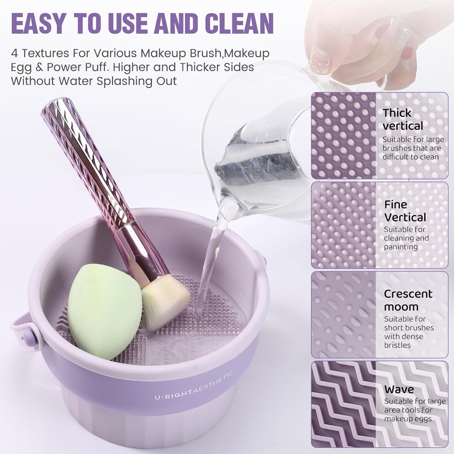 メイクブラシ洗浄ボウルビューティーエッグ洗浄ツール収納セット - Makeup Beauty Set のレビューと価格