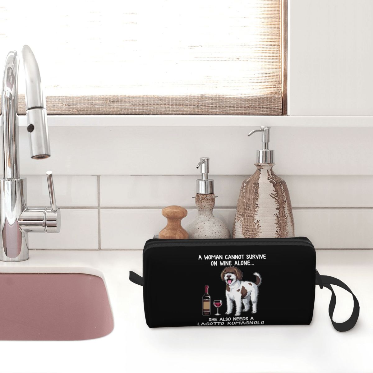Lagotto Romagnolo And Wine Fun - Beauty Makeup Women のレビューと価格