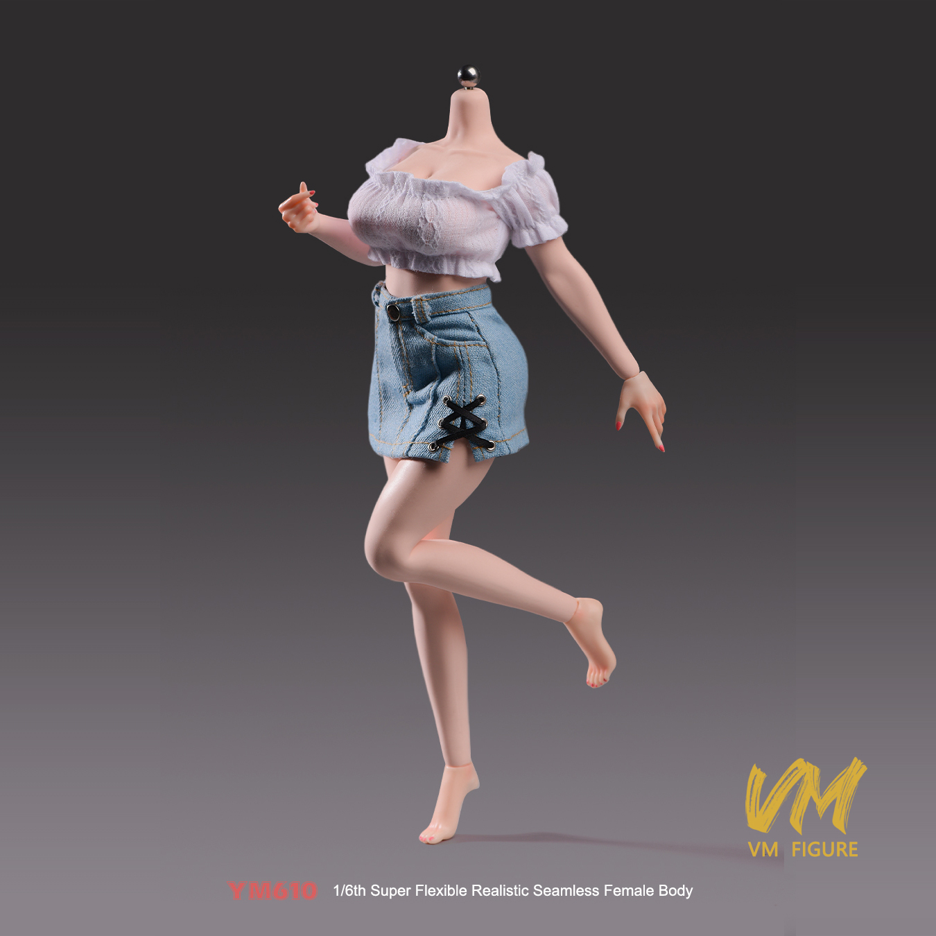 1/6スケール YM610 女性 超大型調節可能胸部 ふっく - Beauty Makeup For Kids のレビューと価格