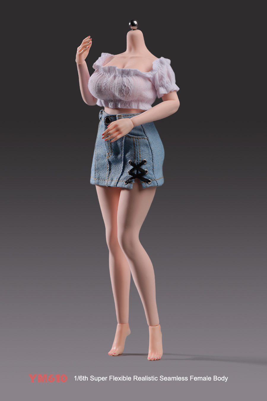 1/6スケール YM610 女性 超大型調節可能胸部 ふっく - Beauty Makeup For Kids のレビューと価格