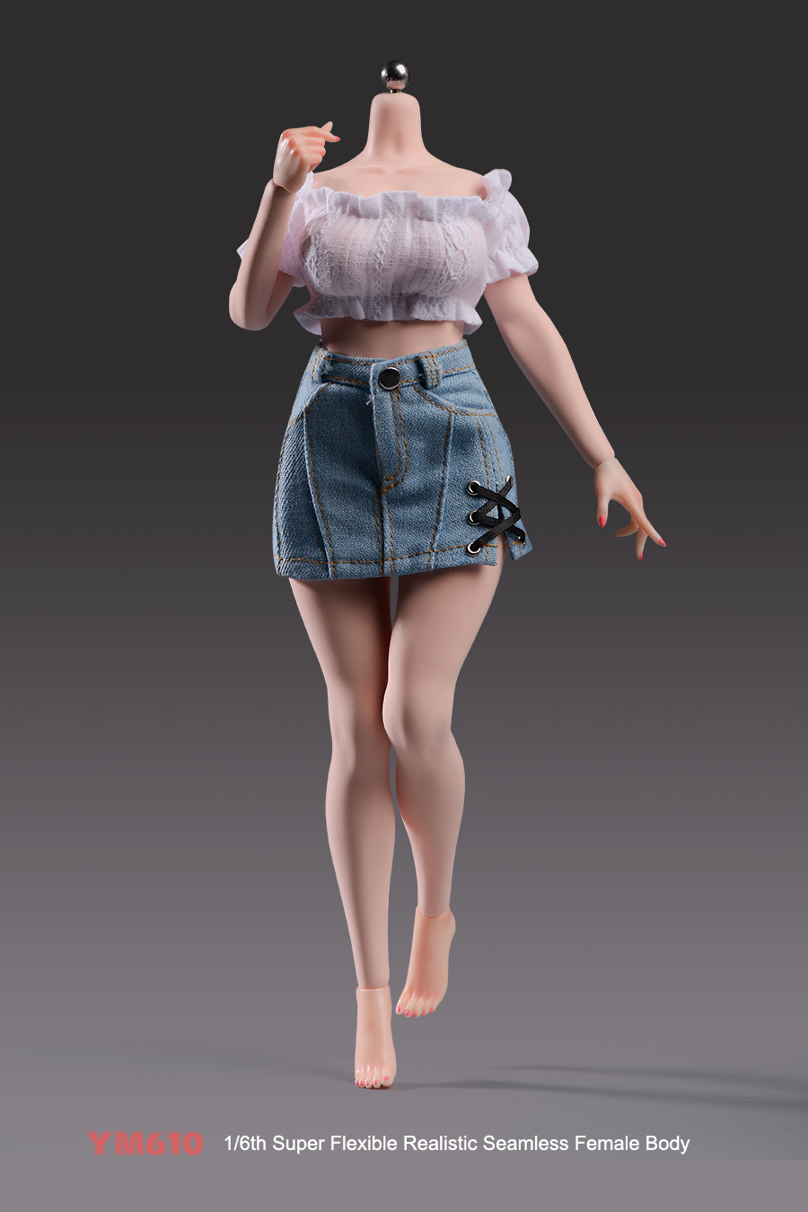 1/6スケール YM610 女性 超大型調節可能胸部 ふっく - Beauty Makeup For Kids のレビューと価格