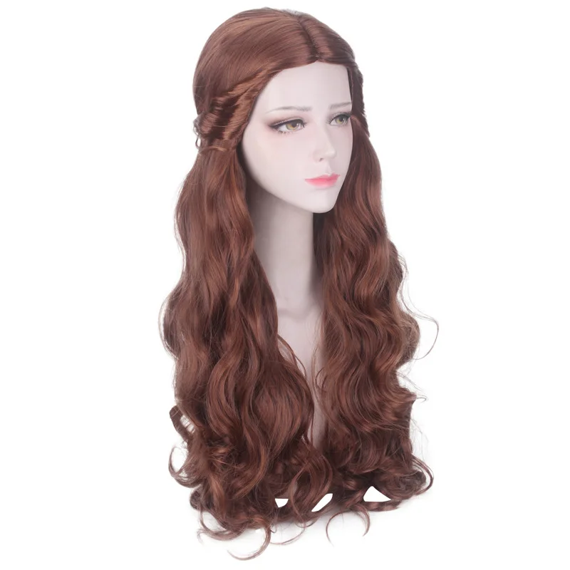 美女と野獣 コスプレウィッグ ベルプリンセス ライトブラウン - Beauty Hair Makeup のレビューと価格