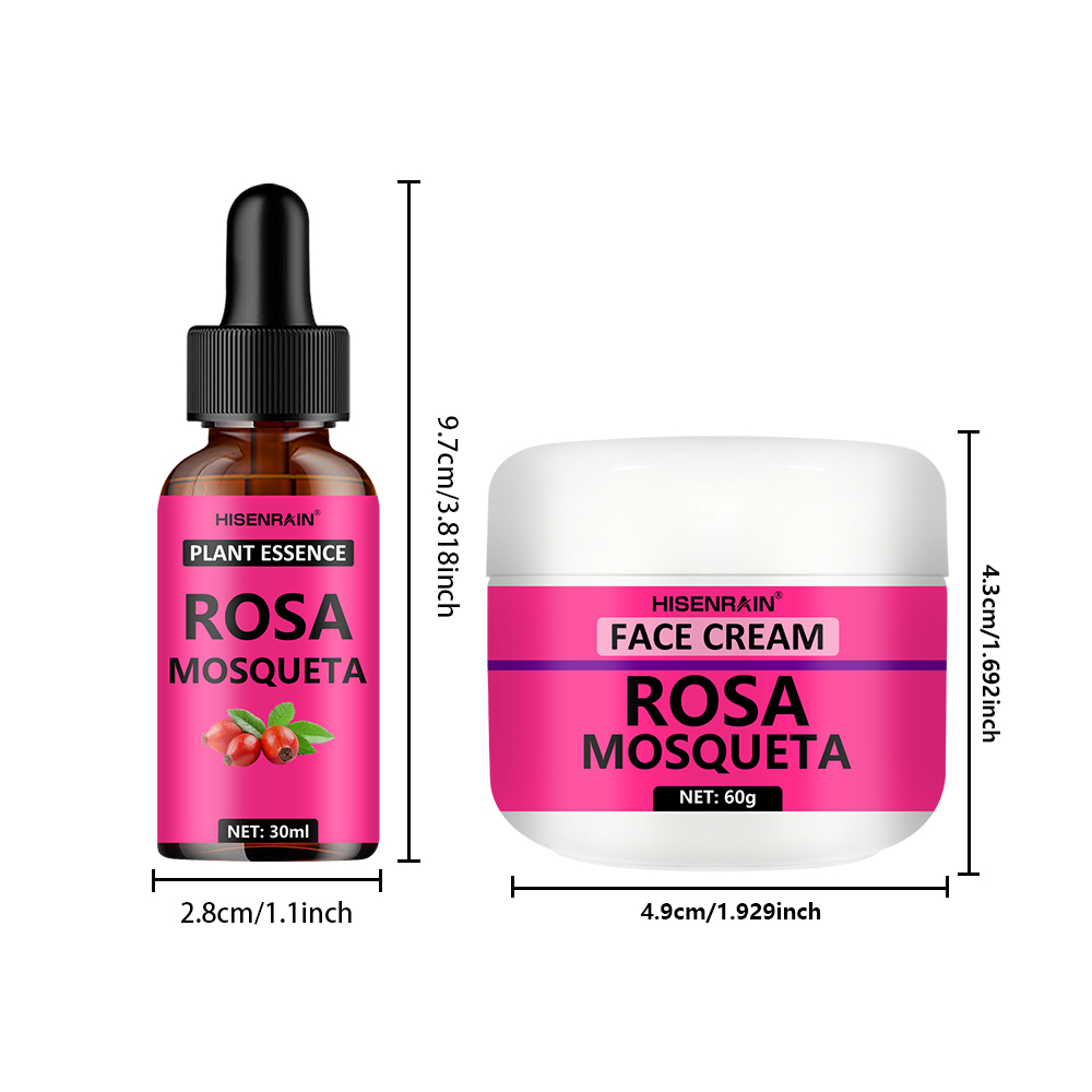 ハイセンレイン ローズヒップ スキンケアセット：保湿美容液＆ - Anti-Aging Face Cream のレビューと価格