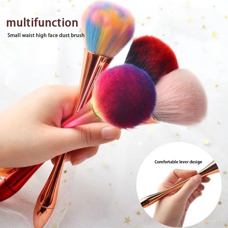 大きなソフトヘアパウダーブラシ,パウダーを食べない,チーク, - Makeup Beauty Set のレビューと価格