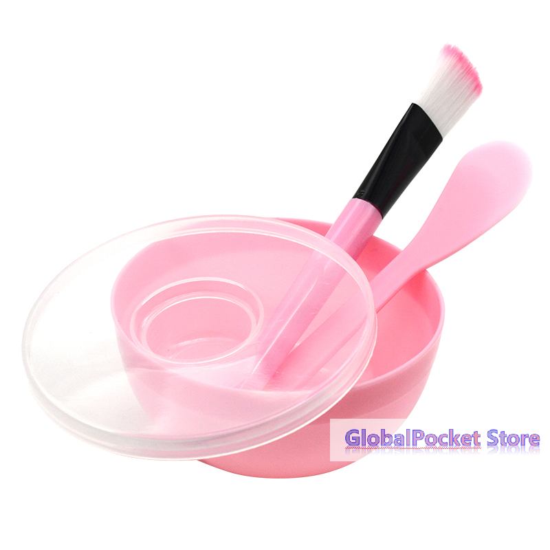 フェイシャルブラシマスクボウルスプーンセットマスクブラシバー - Makeup Beauty Set のレビューと価格