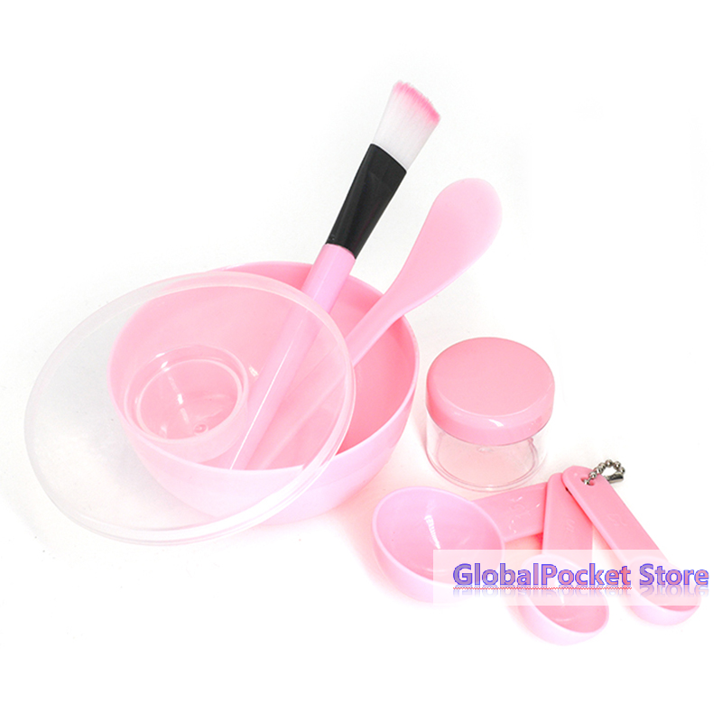 フェイシャルブラシマスクボウルスプーンセットマスクブラシバー - Makeup Beauty Set のレビューと価格