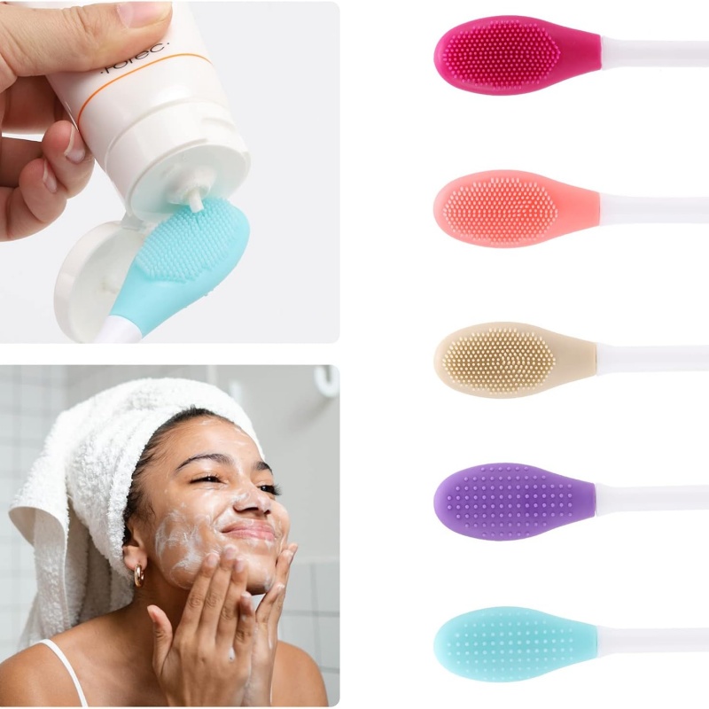 プロのシリコーンマスクブラシソフトアプリケーターブラシメイク - Beauty Makeup Women のレビューと価格