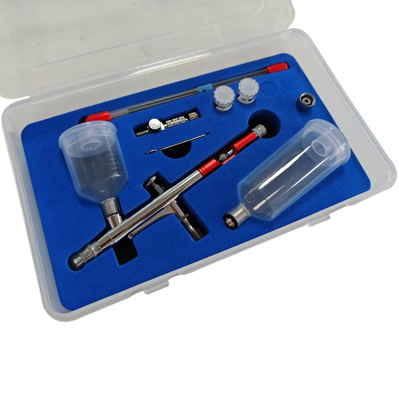 HD131エアブラシセット酸素注入器エアポンプエアブラシネイ - Makeup Beauty Set のレビューと価格