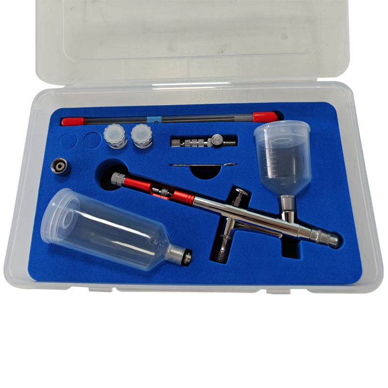 HD131エアブラシセット酸素注入器エアポンプエアブラシネイ - Makeup Beauty Set のレビューと価格