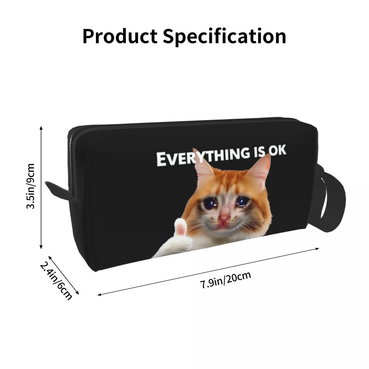 Everything's Ok Crying Cat Mem - Beauty Makeup Ok のレビューと価格