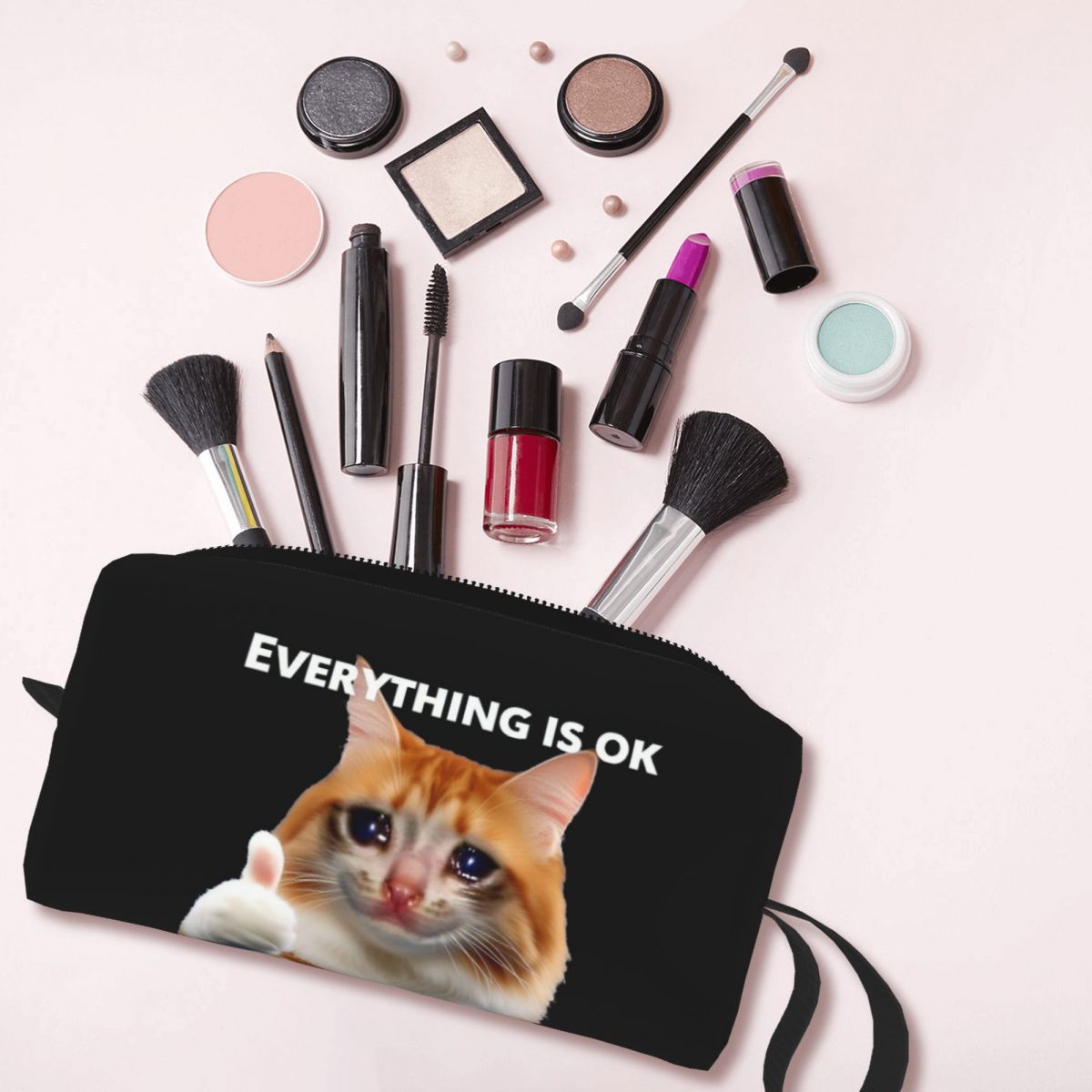 Everything's Ok Crying Cat Mem - Beauty Makeup Ok のレビューと価格