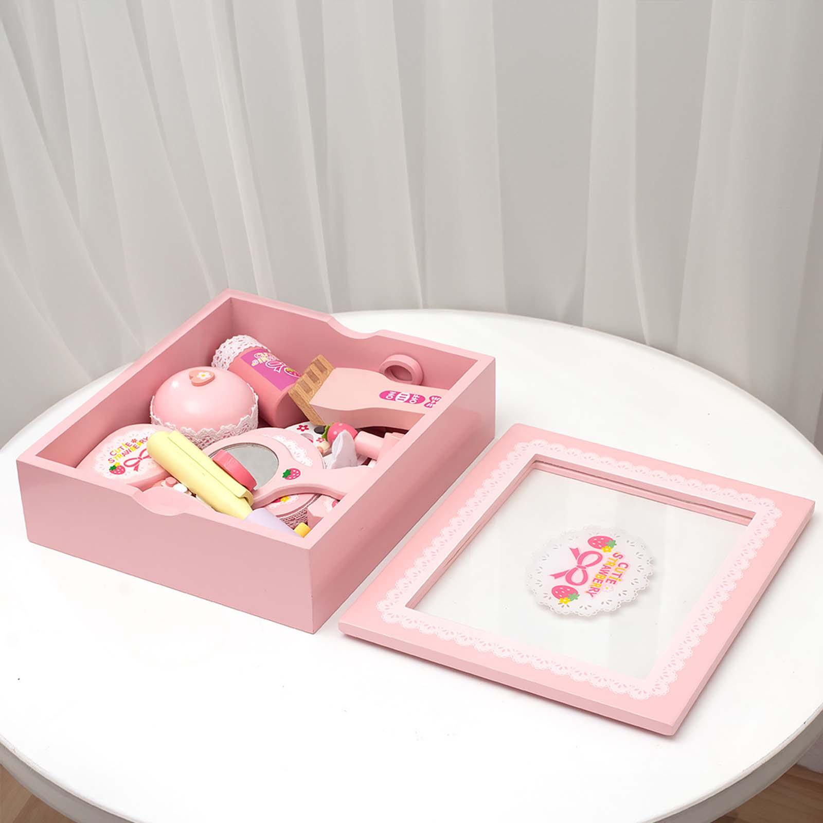 木製メイクアップビューティーおもちゃセット 小さな女の子向け - Beauty Halloween Makeup のレビューと価格