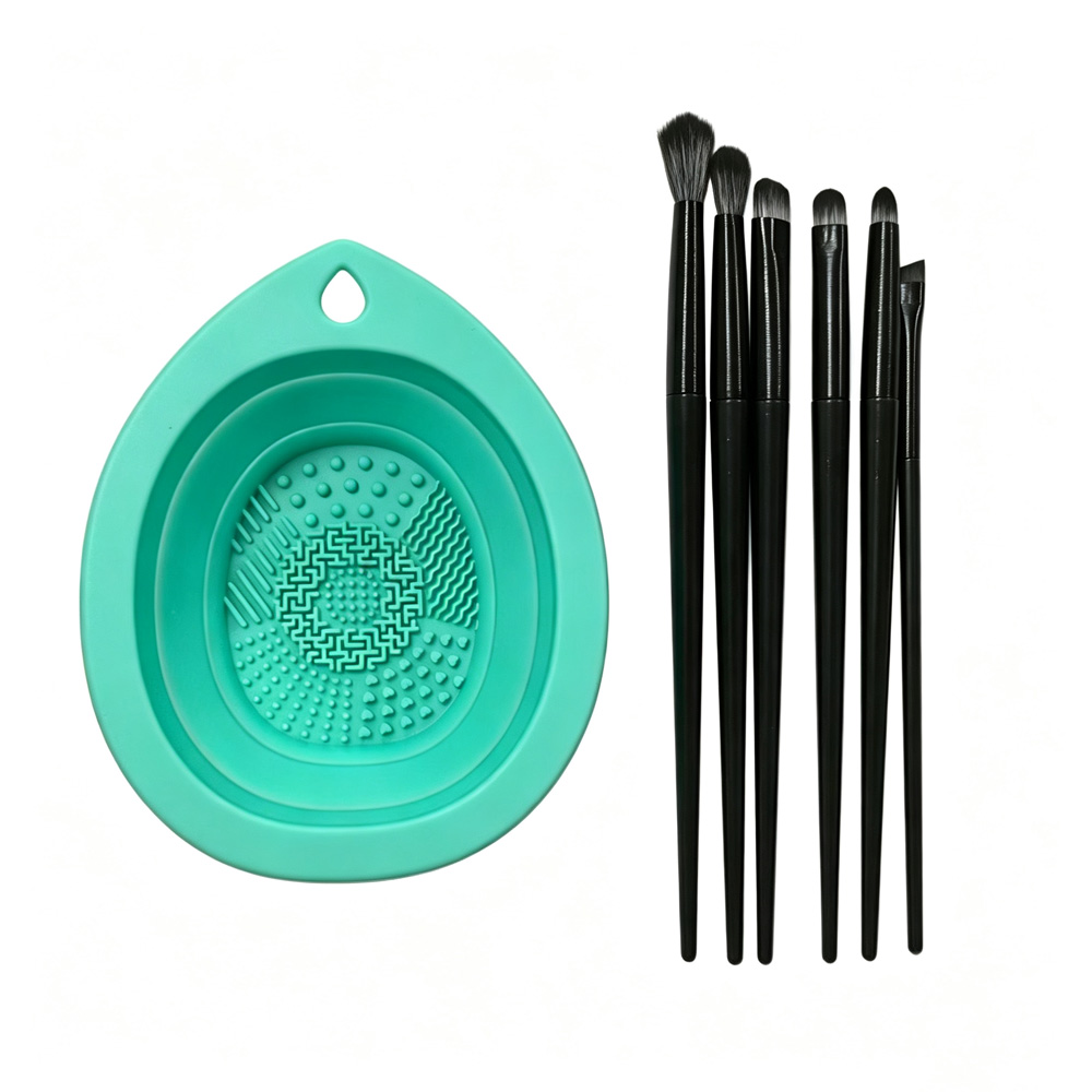 vvocci アイメイクブレンディングブラシパウダーパフセッ - Makeup Beauty Set のレビューと価格