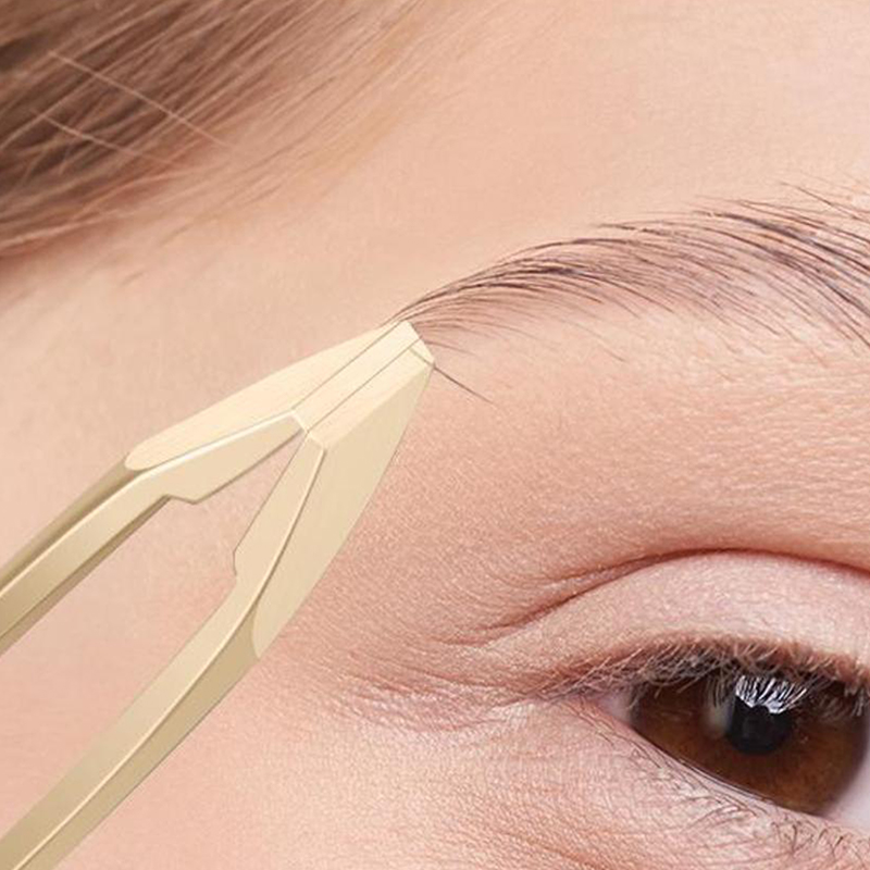 眉毛ピンセットヘアビューティー細毛抜き器ステンレス鋼眉毛クリ - Beauty Hair Makeup のレビューと価格
