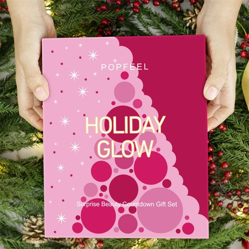 クリスマスカウントダウンメイクアップセット 口紅 アイシャド - Beauty Halloween Makeup のレビューと価格