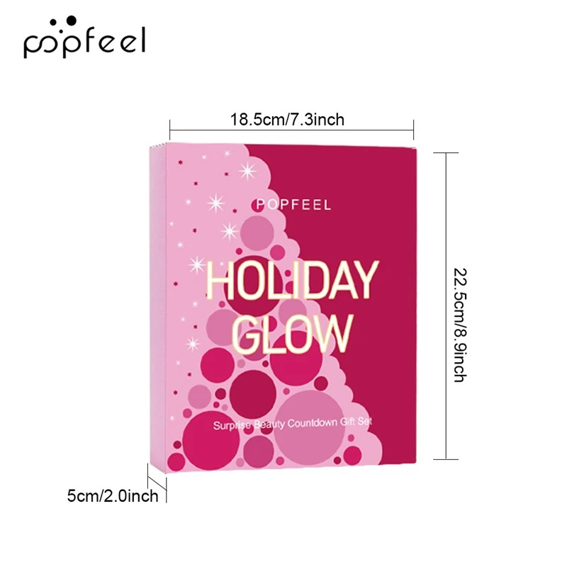 クリスマスカウントダウンメイクアップセット 口紅 アイシャド - Beauty Halloween Makeup のレビューと価格
