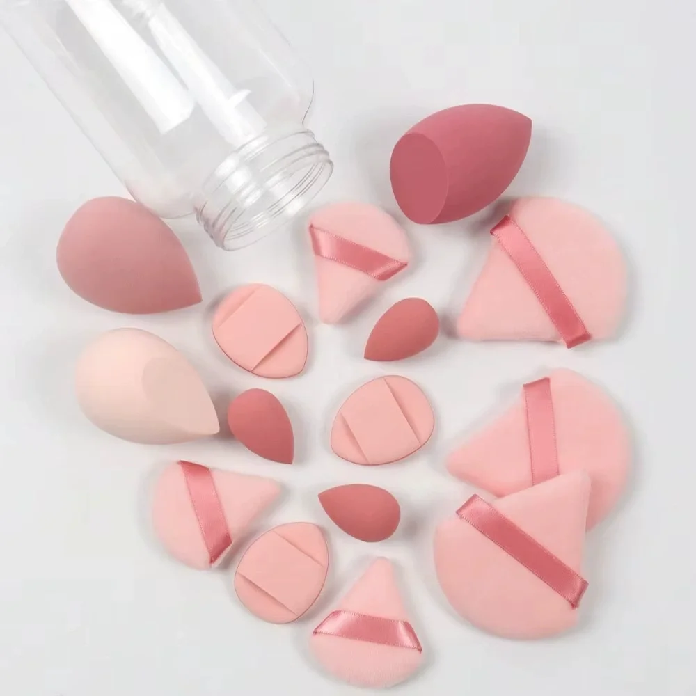 12/15 個メイクアップスポンジ化粧パフファンデーションス - Beauty Makeup Blender のレビューと価格